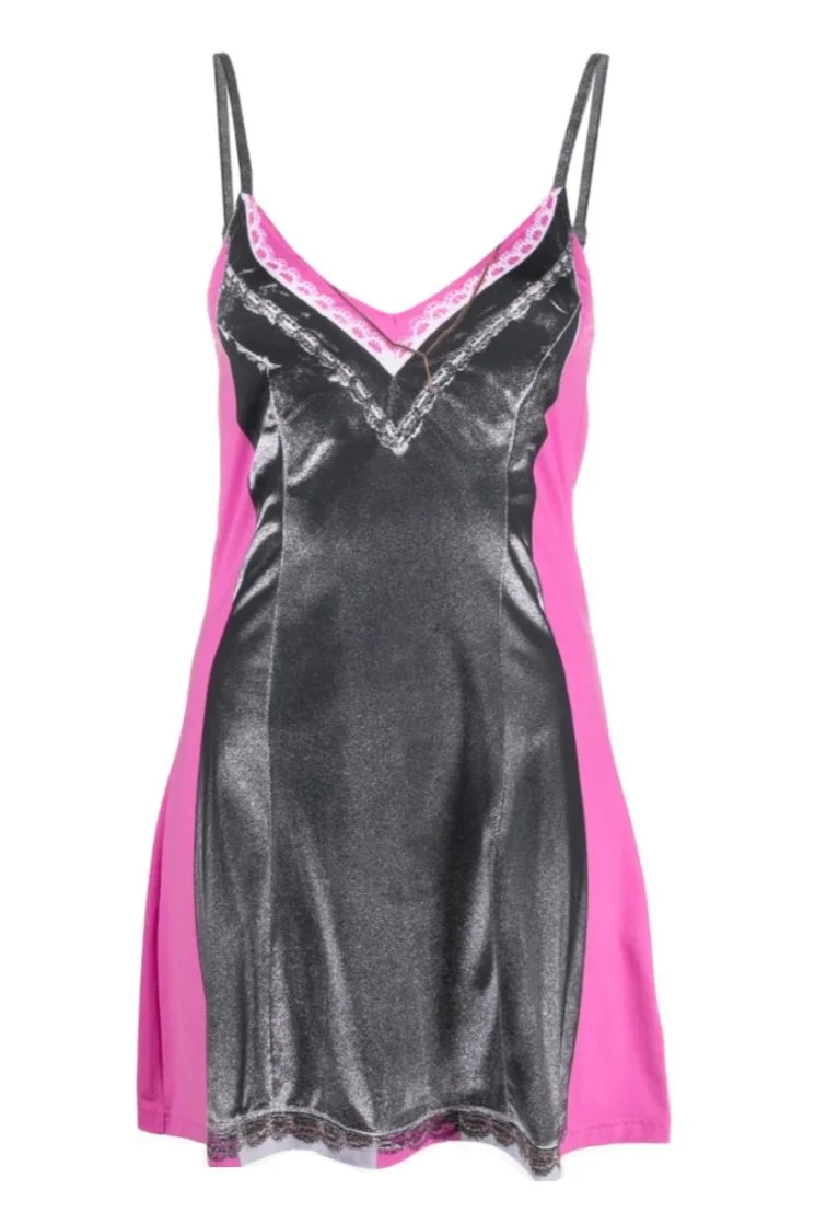 Ameri☆TROMPE L'OEIL SET TOP CAMI DRESS ワンピース AMERI bkd021